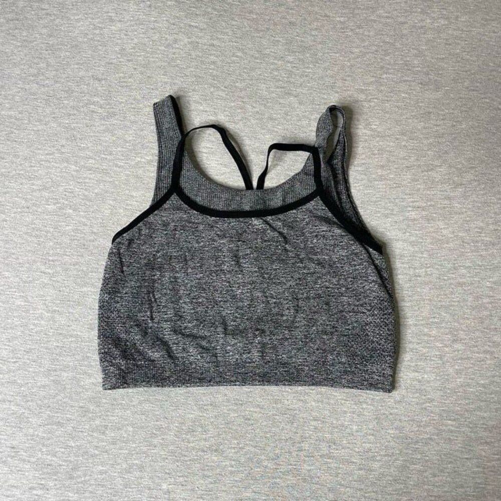 Fashion Nova 2-in-1 Sport Bra Crop Top
